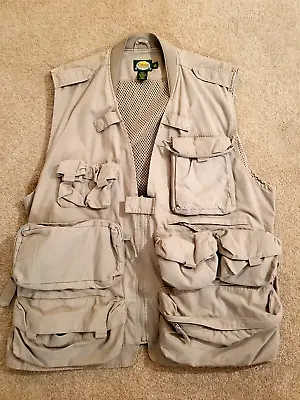 Men's Cabela's Vented Fishing Vest Size 2XL Many Pockets • $25