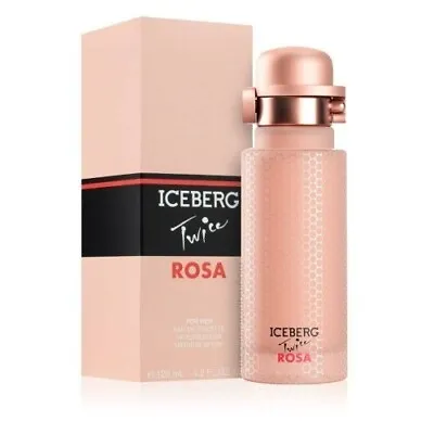 £18.43 • Buy Iceberg Twice Rosa 125ml Eau De Toilette Spray Brand New & Sealed