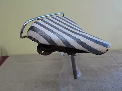 Vintage Evans Tricycle Part Childs Bike Original Trike  Striped Seat Back Bar • $81.45