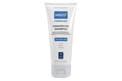 MG217 Psoriasis Medicated Conditioning Shampoo With 3% Coal Tar 8 Oz Pack Of 2 • $30.15