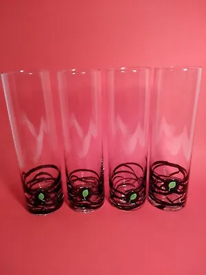 4- Artland Mojito Highball/Collins String Art Glasses • $29.99