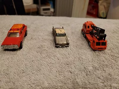 Toy Car Lot 3 Vehicles/1 Playart/1 Lesney/1 Tomica Vintage  • $70