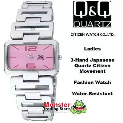 Aussie Seller Ladies Bracelet Fashion Watch Citizen Made Silver F097-222 Rrp$99 • $48.99