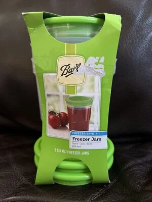 $50 • Buy Ball 32 Oz Freezer Safe Jars Stack Lock Store Quart Jar Set Of 3 BPA Free Jars