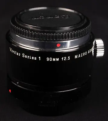 Near Mint Vivitar Series 1 90mm F/2.5 Macro Adapter For Canon FD Mount Lenses • $74.99