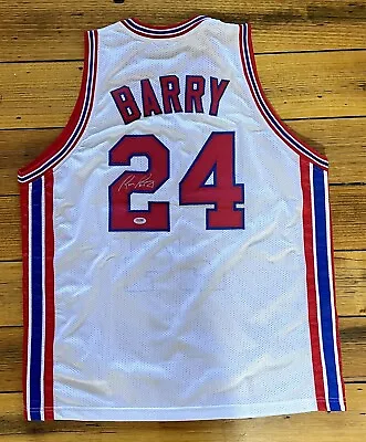 $195 • Buy Autographed Rick Barry Nba Jersey Signed