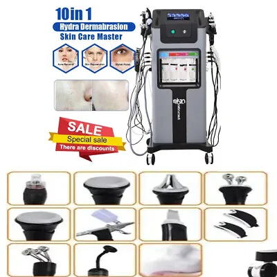 10in1 Facial Hydra Dermabrasion Diamond Peeling Beauty Machine 10 Handles • $1148.19