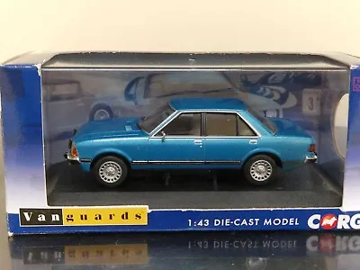 Corgi Vanguards 1:43 Ford Granada Mk2 2.8 Ghia Cosmos Blue Mega RARE!! • £45