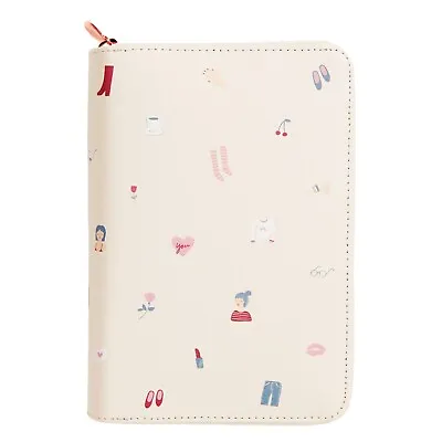 Kikki K There She Is - Medium Leather Zip Planner • $76