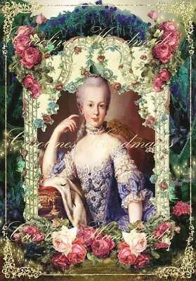 Marie & Roses A Designer Reproduction Cotton Fabric Quilt Block Multi-size • $14.75