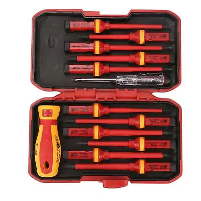 £287.89 • Buy 13x Electricians Hand Screwdriver Tool Set 1000V Electrical Insulated Kit Tool