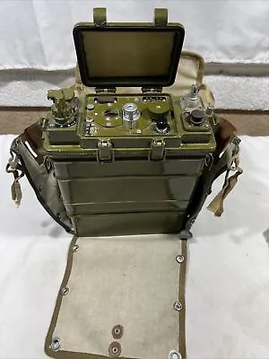 Vintage North Vietnamese Army Backpack Radio Untested • $700