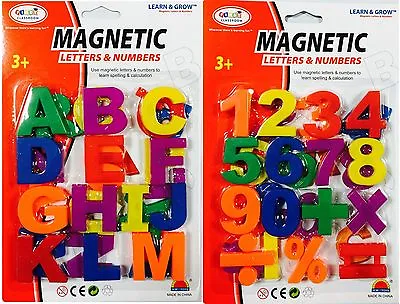 £2.49 • Buy Fridge Magnetic Alphabet Letters A-Z Numbers Symbols Kids Children Learning Gift