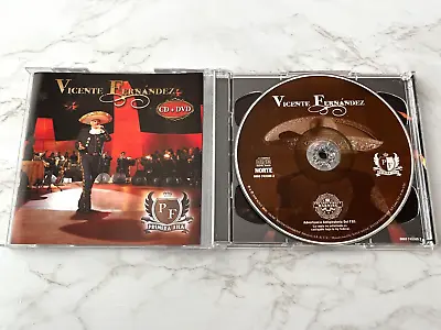 Vicente Fernandez Primera Fila CD/DVD ORIG 2008 Sony El Rey Hermoso Cariño RARO • $29.99