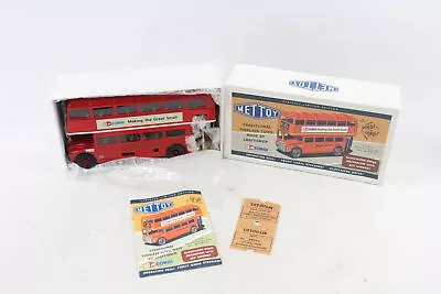 METTOY Corgi Clockwork Tin Plate London Routemaster No MT00101 Limited Edition • £12.50