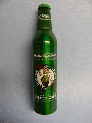 $12.99 • Buy Rare Bud Light Beer 2008 Boston Celtics Nba Champions Bottle Basketball