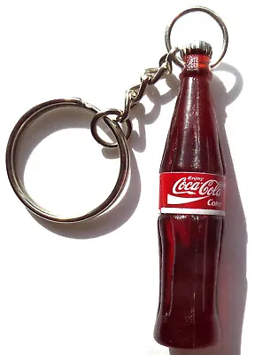 Coca Cola Coke Bottle Keyring Figure Fizzy Drink Keychain B • £3.60