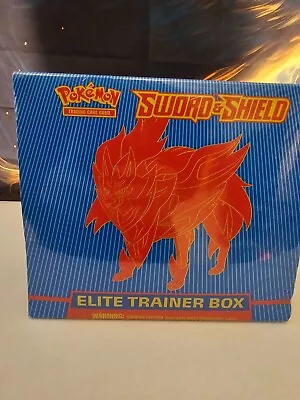 Pokémon Sword And Shield Elite Trainer Box Zamazenta New Factory Sealed • $60