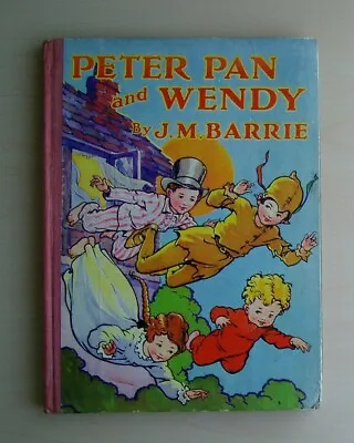 £5 • Buy Vintage Children's Book - J M Barrie Peter Pan And Wendy May Byron Lucie Attwell