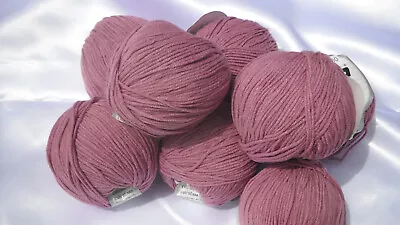 Yarn New Baby Cotton Dark Lilac Pink • $11.50