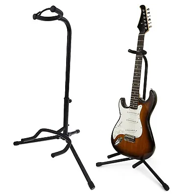 Adjustable Guitar Stand Acoustic Electric Bass Foldable Floor Rack Holder Hanger • $35.96
