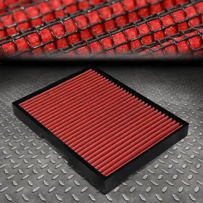 For 93-11 Vw Jetta/golf/beetle Audi S3/tt Oe Drop-in Panel Cabin Air Filter Red • $19.99