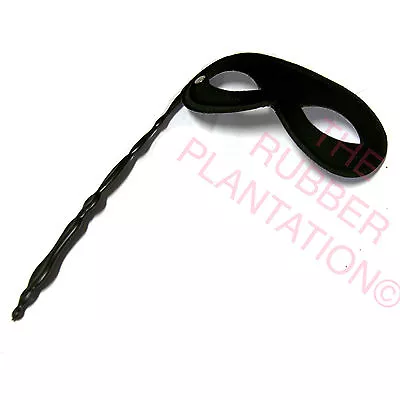 Ladies Or Mens Masquerade Mask On A Stick Eyemask Eye Ball Halloween Fancy Dress • £3.99