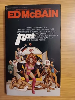 Movie Tie-in - ED McBAIN - FUZZ - Very High Grade • $20