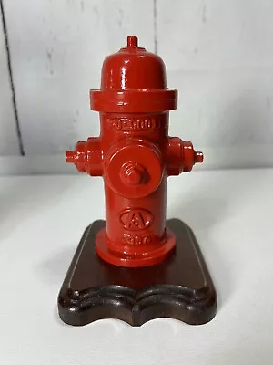 Vintage 97 American Darling Valve Mini Fire Hydrant Employee Award Paper Weight • $225