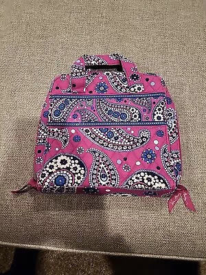 Vera Bradley Tech Organizer Cord Storage Bag BOYSENBERRY Zip Around Case • $17