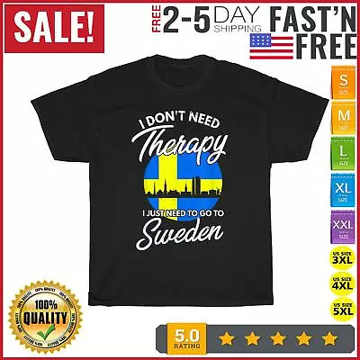 $15.99 • Buy Swedish Flag I Sweden Flag I Vacation Vintage T Shirt Men Women Fashion NEW 2023