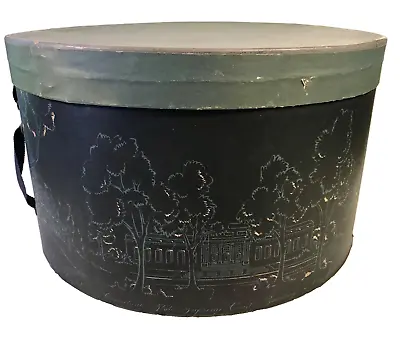 Vintage G Fox & Company (Hartford CT) Hat Box Ca 1940s • $50