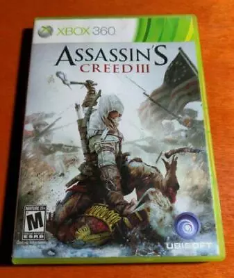 $7 • Buy Assassin's Creed III Microsoft Xbox 360 Ubisoft Havok Gameware Adobe Flash
