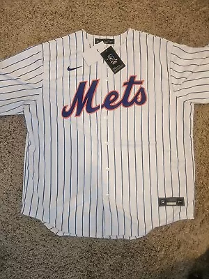 Mlb Authenticated Pete Alonso New York Mets White Pinstripe Jersey Autograph • $259