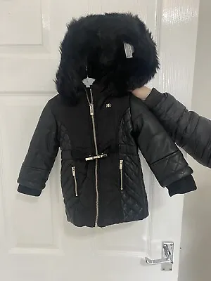 Baby Girls Coat 9-12 Months • £15