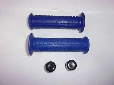 Blue Atv Hand Grips For Thumb Throttle Yamaha Yfs 200 Blaster  Yfz 350 Banshee • $17.99