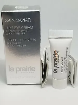 La Prairie Skin Caviar Luxe Eye Cream 3ml .10oz Caviar Premier New In Box • $18.85