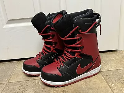 Nike SB 447125-004 Vapen Snowboard Boots Red Black White Size US 9 Men’s Rare • $299.99