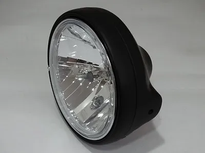 Clear Glass Headlights BLACK H4 Ducati Monster 700 750 800 900 Black Headlight • $85.48