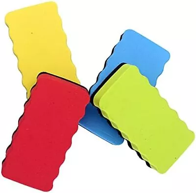 4 Pack Magnetic White Board Eraser For Home School And Office - 4 X 2.3 X 0.8 I • $13.99