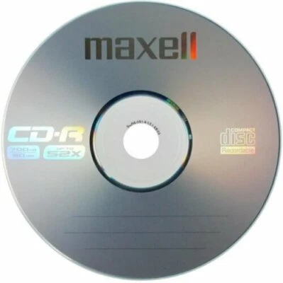 £7.49 • Buy 15 X Maxell CD-R Blank Discs In Disc Sleeves (700MB 52x 80min) Audio/Data