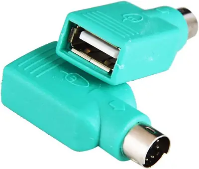 $9.99 • Buy Ps2 To Usb Femaleps/2 Male Converter Changer Adapter For Keyboard Mouse 2pcs By