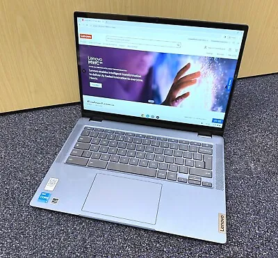 Lenovo Laptop IdeaPad Flex 5 Chrome 14IAU7 I3-1215U 8GB/256SSD Touch VGC 5 • £290