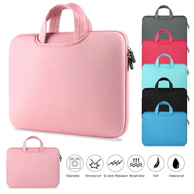 Universal Laptop Sleeve Bag Case Notebook Bag Cover For 11 12 13 14 15 15.6 Inch • $23.99