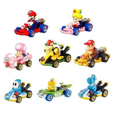 Hot Wheels Nintendo Super Mario Kart Diecast Car Model New Updat - You Pick • $12.99