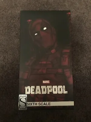 1/6 Scale Sideshow Exclusive Deadpool Figure With Custom Artist Unmasked Sculpt • $650