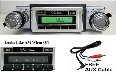 1974-1979 Cadillac Radio Custom Fit Stereo 230  NO Modifications  • $207