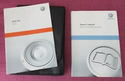 (2010 Print) Vw Volkswagen T5 Transporter (2009 - 2015) Owners Manual - Handbook • $80.84