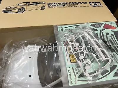 Tamiya 51718 1/10 RC Touring Car Ford Focus RS Custom Printed Spare Body  Set • $137.01
