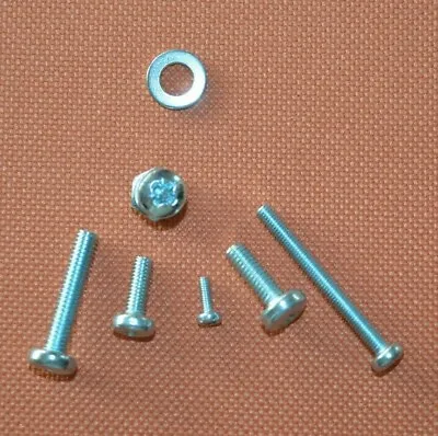 Machine Screws Pan Pozi Nuts Bolts M2 And M3.5 Zinc Plated Hex Nuts • £6.24